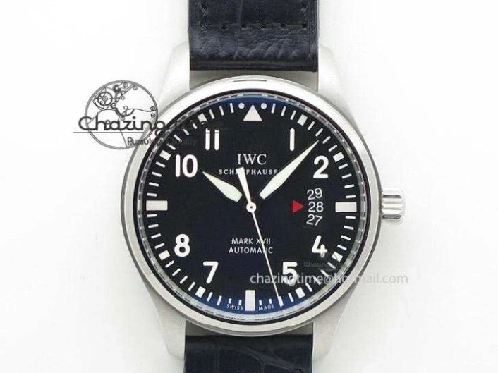 MIROTIME 0104 Big Pilot “Markus Buhler” IW5003 Turbine Movement On Black Strap A Unique 7378